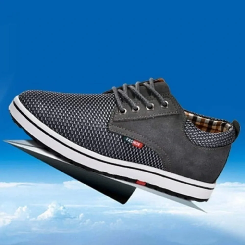 Men's Invisible Height Increasing Elevator Shoes - 3 colors - Picture 6 of 10